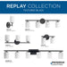 Replay Bath Bracket-Bathroom Fixtures-Progress Lighting-Lighting Design Store
