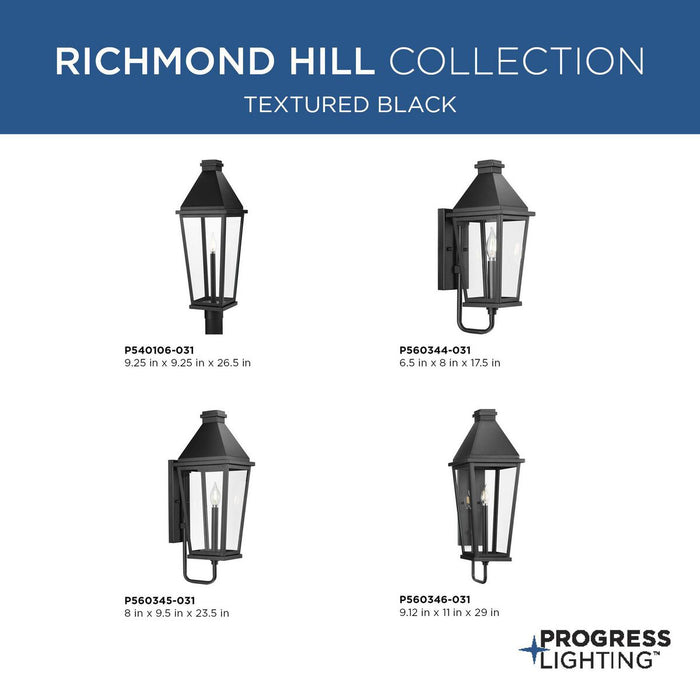 Richmond Hill Outdoor Post Lantern-Exterior-Progress Lighting-Lighting Design Store