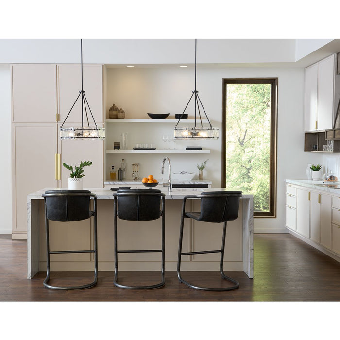 Rivera Four Light Chandelier-Mid. Chandeliers-Progress Lighting-Lighting Design Store