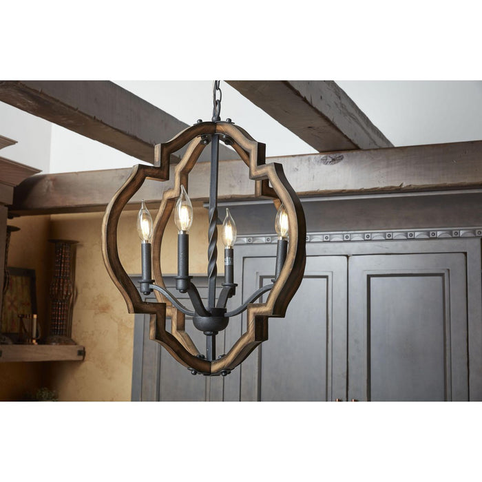 Spicewood Chandelier-Foyer/Hall Lanterns-Progress Lighting-Lighting Design Store