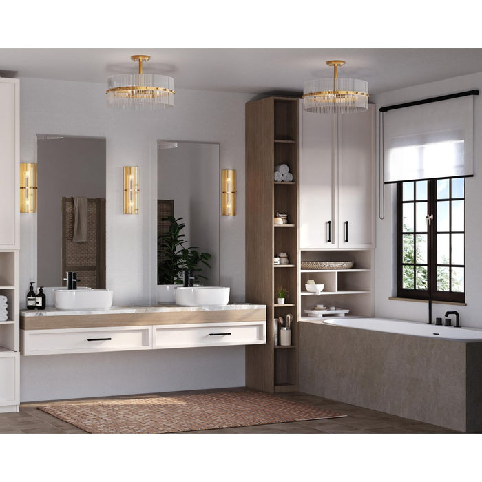 Seville Two Light Wall Sconce-Sconces-Progress Lighting-Lighting Design Store