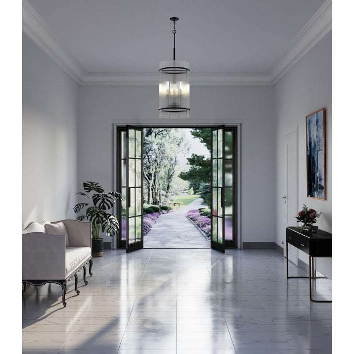 Seville Six Light Foyer Pendant-Foyer/Hall Lanterns-Progress Lighting-Lighting Design Store