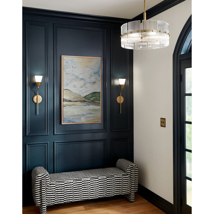 Seville Six Light Chandelier-Mid. Chandeliers-Progress Lighting-Lighting Design Store