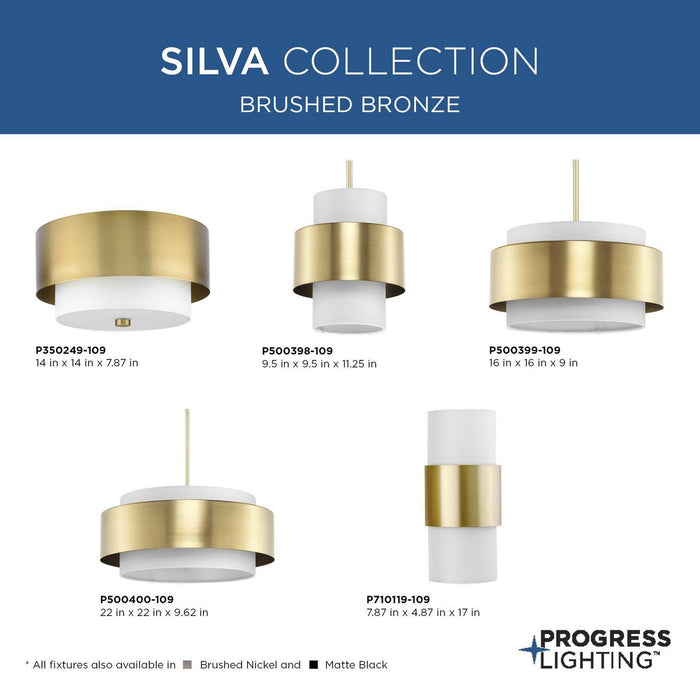 Silva Wall Sconce-Sconces-Progress Lighting-Lighting Design Store