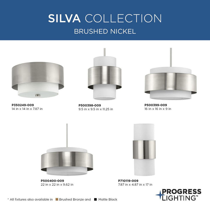Silva Wall Sconce-Sconces-Progress Lighting-Lighting Design Store