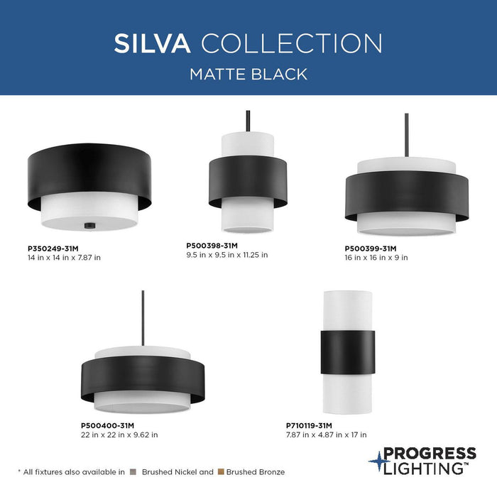 Silva Wall Sconce-Sconces-Progress Lighting-Lighting Design Store