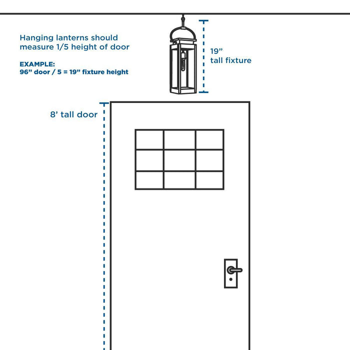 Holcombe Hanging Lantern-Exterior-Progress Lighting-Lighting Design Store