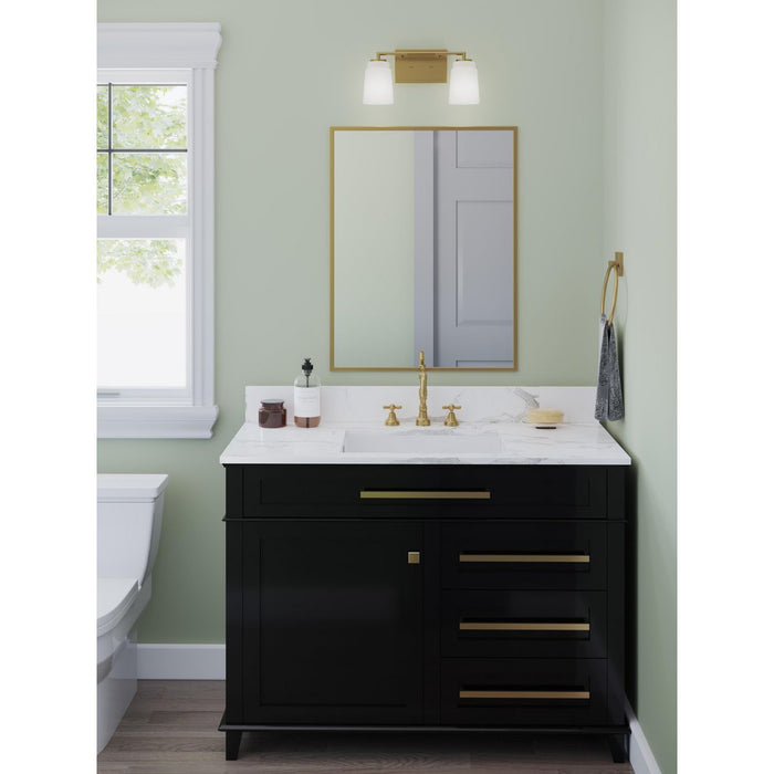 Spenser Two Light Bath-Bathroom Fixtures-Progress Lighting-Lighting Design Store