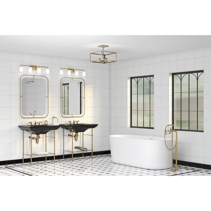 Spenser Four Light Bath-Bathroom Fixtures-Progress Lighting-Lighting Design Store