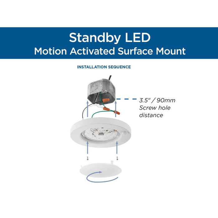 Standby LED LED Surface Mount-Exterior-Progress Lighting-Lighting Design Store