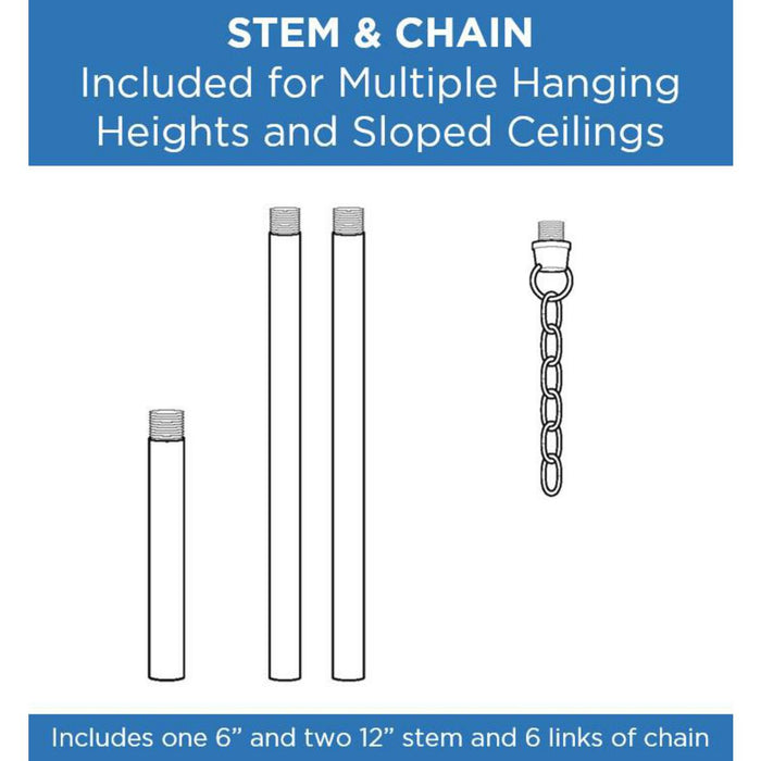 Seville Four Light Pendant-Semi-Flush Mts.-Progress Lighting-Lighting Design Store