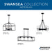 Swansea Outdoor Island Chandelier-Linear/Island-Progress Lighting-Lighting Design Store