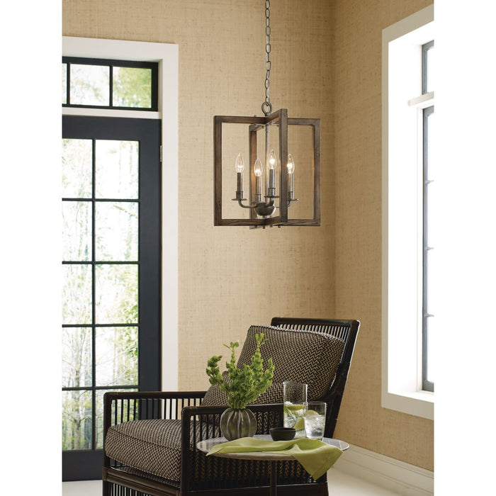 Turnbury Chandelier-Foyer/Hall Lanterns-Progress Lighting-Lighting Design Store