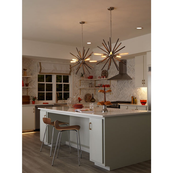 Thorpe Chandelier-Mid. Chandeliers-Progress Lighting-Lighting Design Store