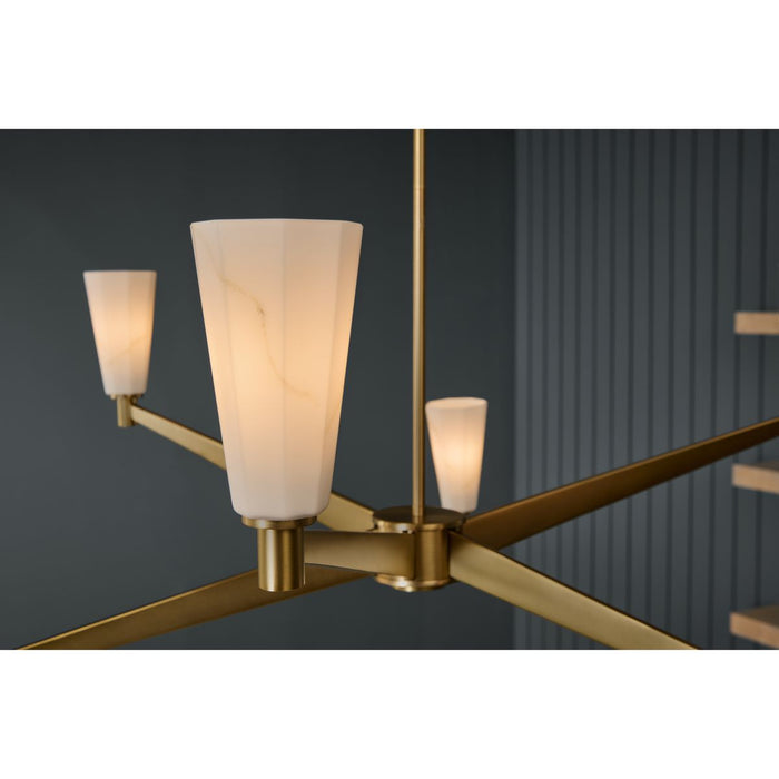 Tosca Six Light Chandelier-Large Chandeliers-Progress Lighting-Lighting Design Store