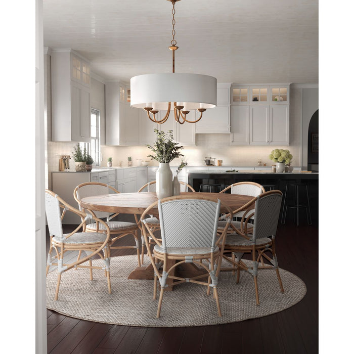 Drum Shade Chandelier-Mini Chandeliers-Progress Lighting-Lighting Design Store