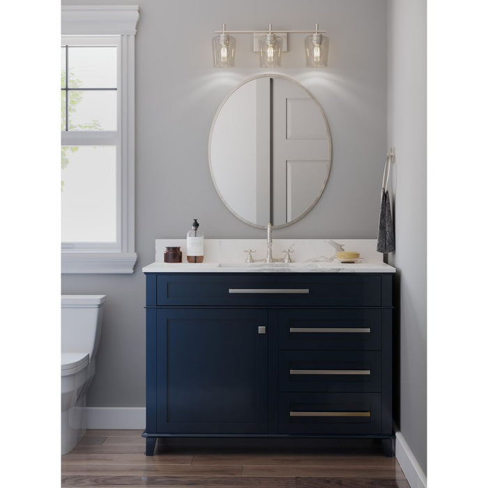 Calais Bath Bracket-Bathroom Fixtures-Progress Lighting-Lighting Design Store