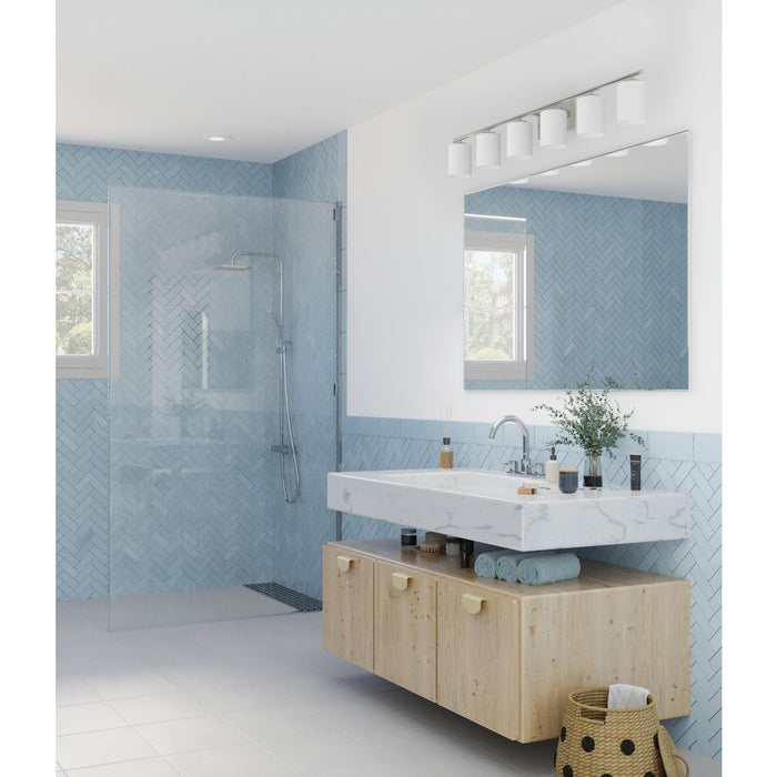 Replay Bath Vanity Light-Bathroom Fixtures-Progress Lighting-Lighting Design Store