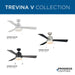 Trevina V 52" Ceiling Fan-Fans-Progress Lighting-Lighting Design Store