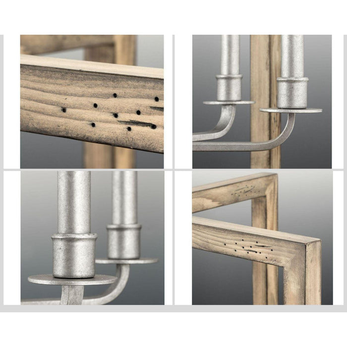 Turnbury Chandelier-Foyer/Hall Lanterns-Progress Lighting-Lighting Design Store