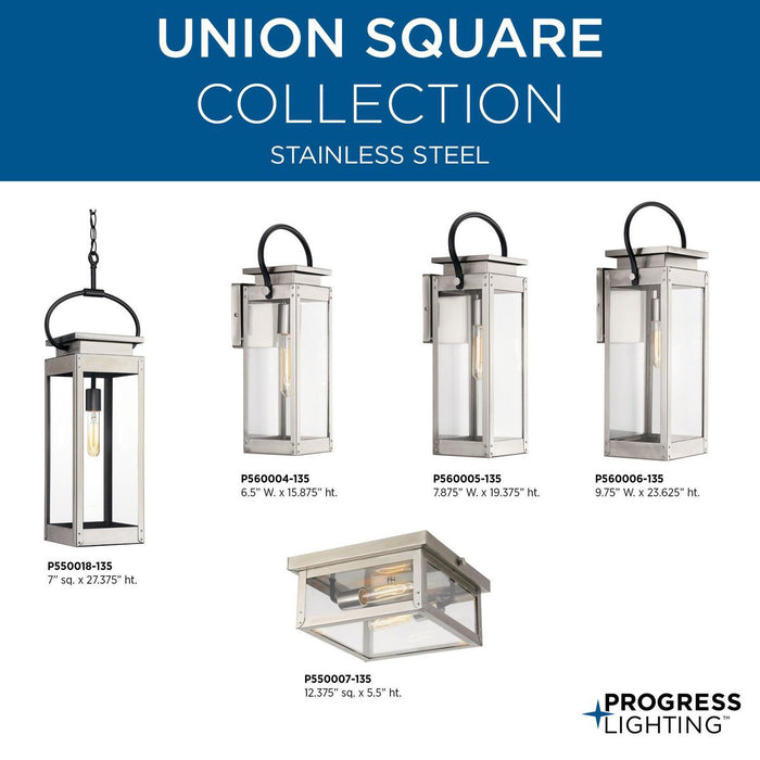 Union Square Wall Lantern-Exterior-Progress Lighting-Lighting Design Store