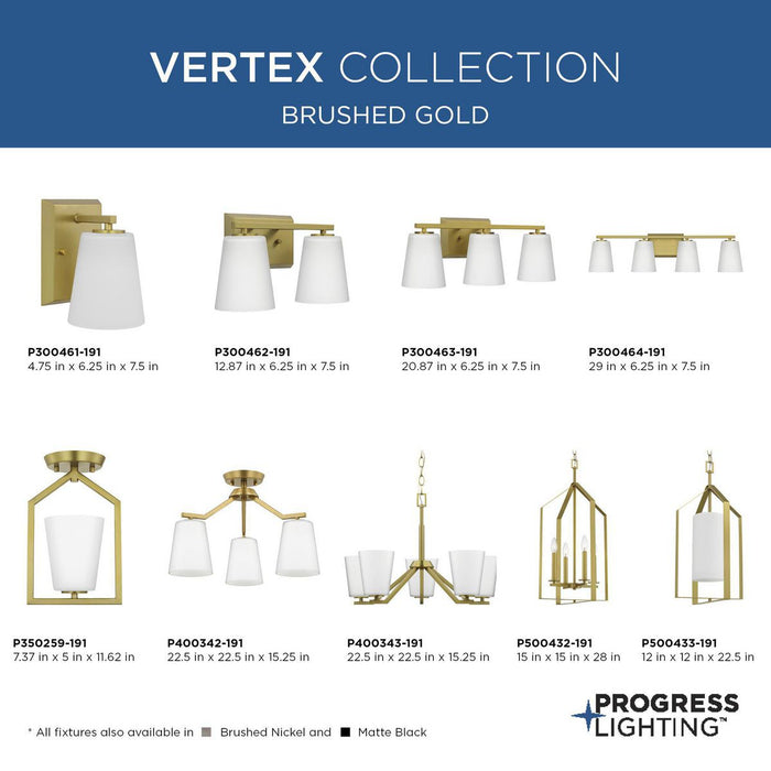 Vertex Foyer Pendant-Foyer/Hall Lanterns-Progress Lighting-Lighting Design Store