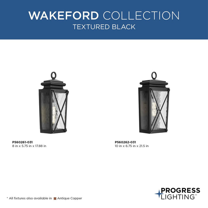 Wakeford Outdoor Wall Lantern-Exterior-Progress Lighting-Lighting Design Store