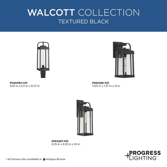 Walcott Outdoor Wall Lantern-Exterior-Progress Lighting-Lighting Design Store