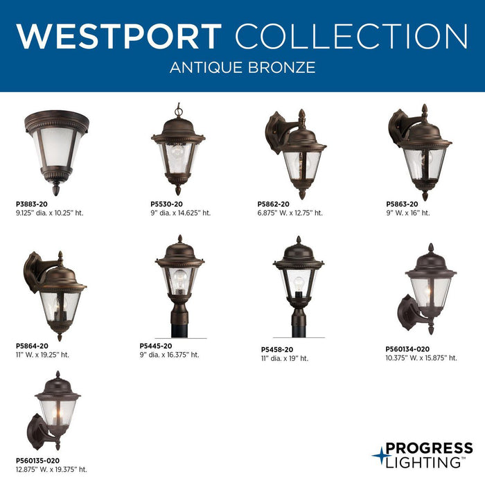 Westport Post Lantern-Exterior-Progress Lighting-Lighting Design Store