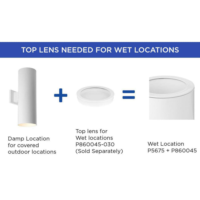 Cylinder Wall Lantern-Exterior-Progress Lighting-Lighting Design Store