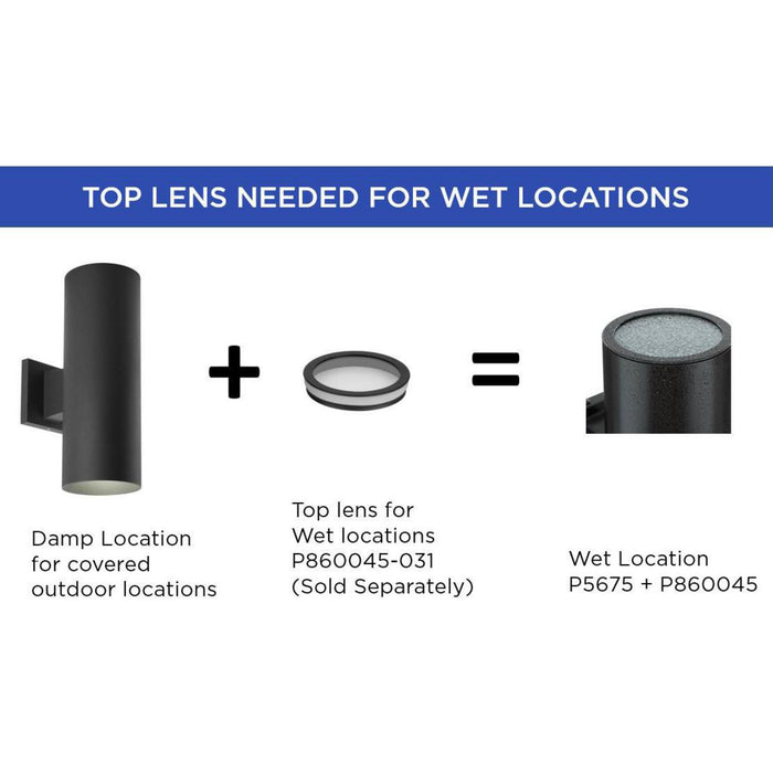 Cylinder Wall Lantern-Exterior-Progress Lighting-Lighting Design Store