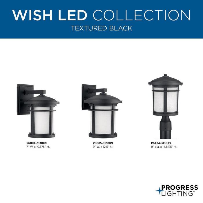 Wish LED Wall Lantern-Exterior-Progress Lighting-Lighting Design Store