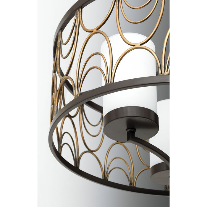 Cirrine Chandelier-Mid. Chandeliers-Progress Lighting-Lighting Design Store