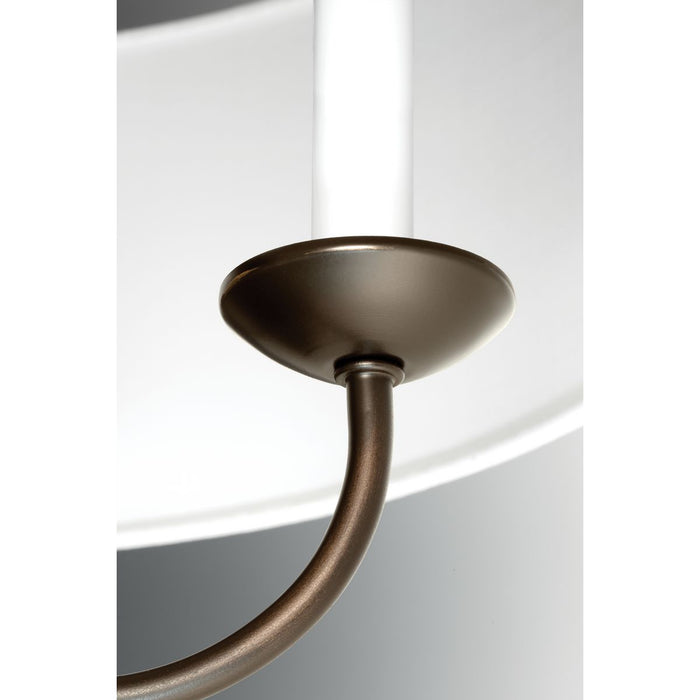 Drum Shade Chandelier-Mid. Chandeliers-Progress Lighting-Lighting Design Store