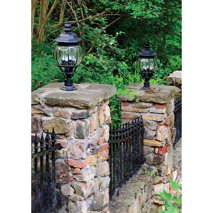Outdoor Posts Pedestal Mount-Exterior-Progress Lighting-Lighting Design Store