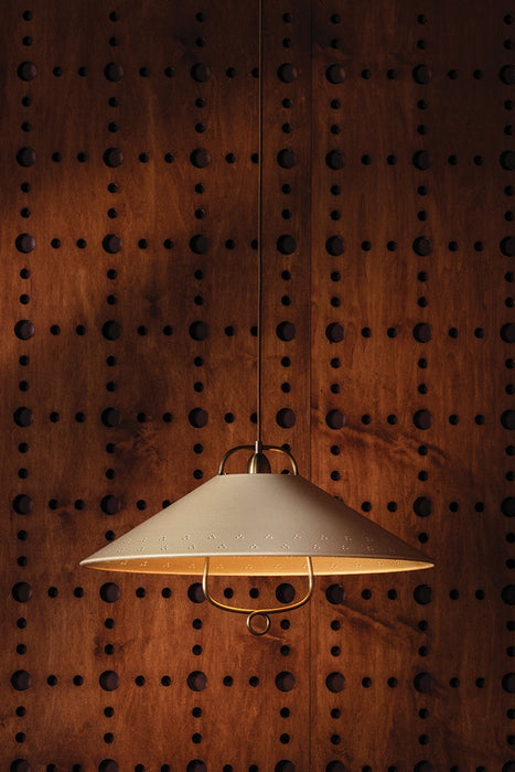 Pawley One Light Pendant Historic Bronze/Soft Sand-Pendants-Hudson Valley-Lighting Design Store