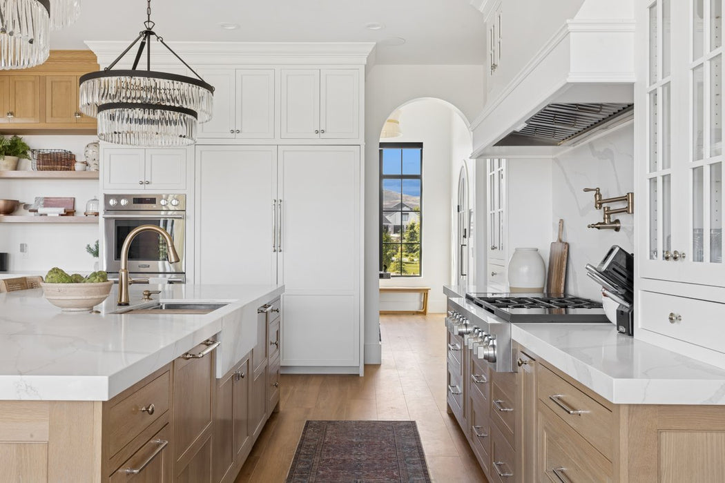 Emory Nine Light Chandelier Black Forged-Mid. Chandeliers-Crystorama-Lighting Design Store