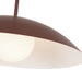 Regent One Light Pendant Burgundy-Pendants-Kuzco Lighting-Lighting Design Store
