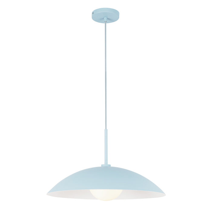 Regent One Light Pendant Cerulean-Pendants-Kuzco Lighting-Lighting Design Store