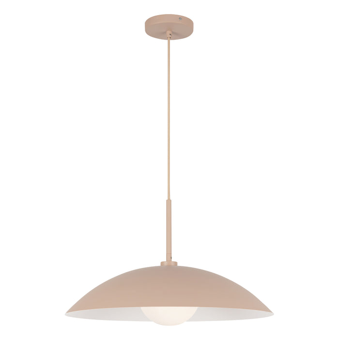 Regent One Light Pendant Peach-Pendants-Kuzco Lighting-Lighting Design Store