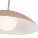 Regent One Light Pendant Peach-Pendants-Kuzco Lighting-Lighting Design Store