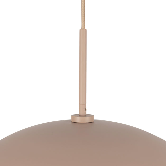 Regent One Light Pendant Peach-Pendants-Kuzco Lighting-Lighting Design Store