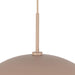 Regent One Light Pendant Peach-Pendants-Kuzco Lighting-Lighting Design Store