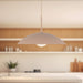 Regent One Light Pendant Peach-Pendants-Kuzco Lighting-Lighting Design Store