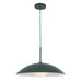 Regent One Light Pendant Pine Green-Pendants-Kuzco Lighting-Lighting Design Store