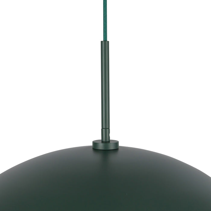 Regent One Light Pendant Pine Green-Pendants-Kuzco Lighting-Lighting Design Store