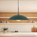 Regent One Light Pendant Pine Green-Pendants-Kuzco Lighting-Lighting Design Store