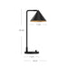 Remy One Light Table Lamp White-Lamps-Alora-Lighting Design Store