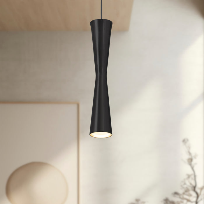 Robson LED Pendant Black-Mini Pendants-Kuzco Lighting-Lighting Design Store