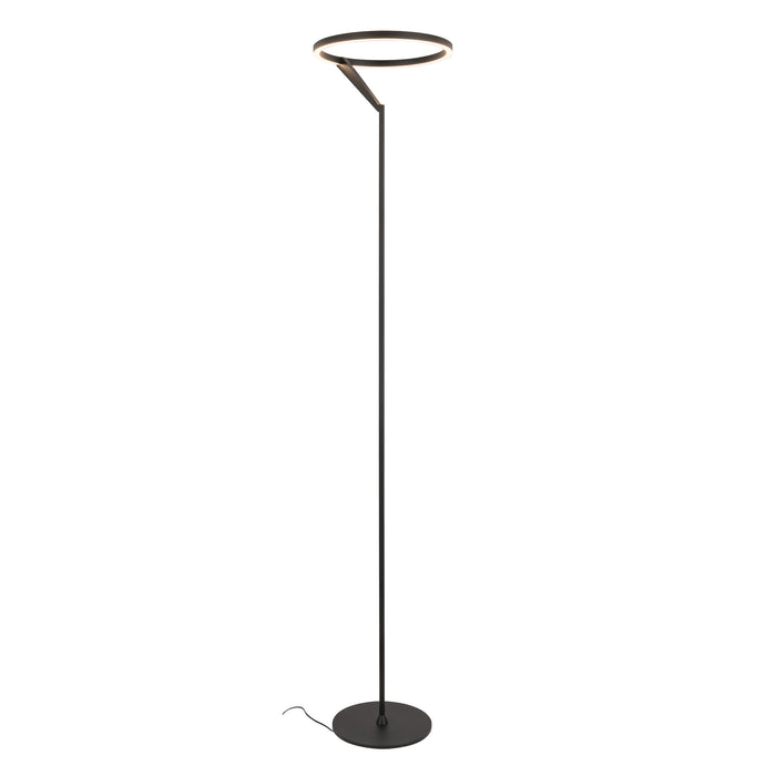 Roda LED Floor Lamp Black-Lamps-Kuzco Lighting-Lighting Design Store